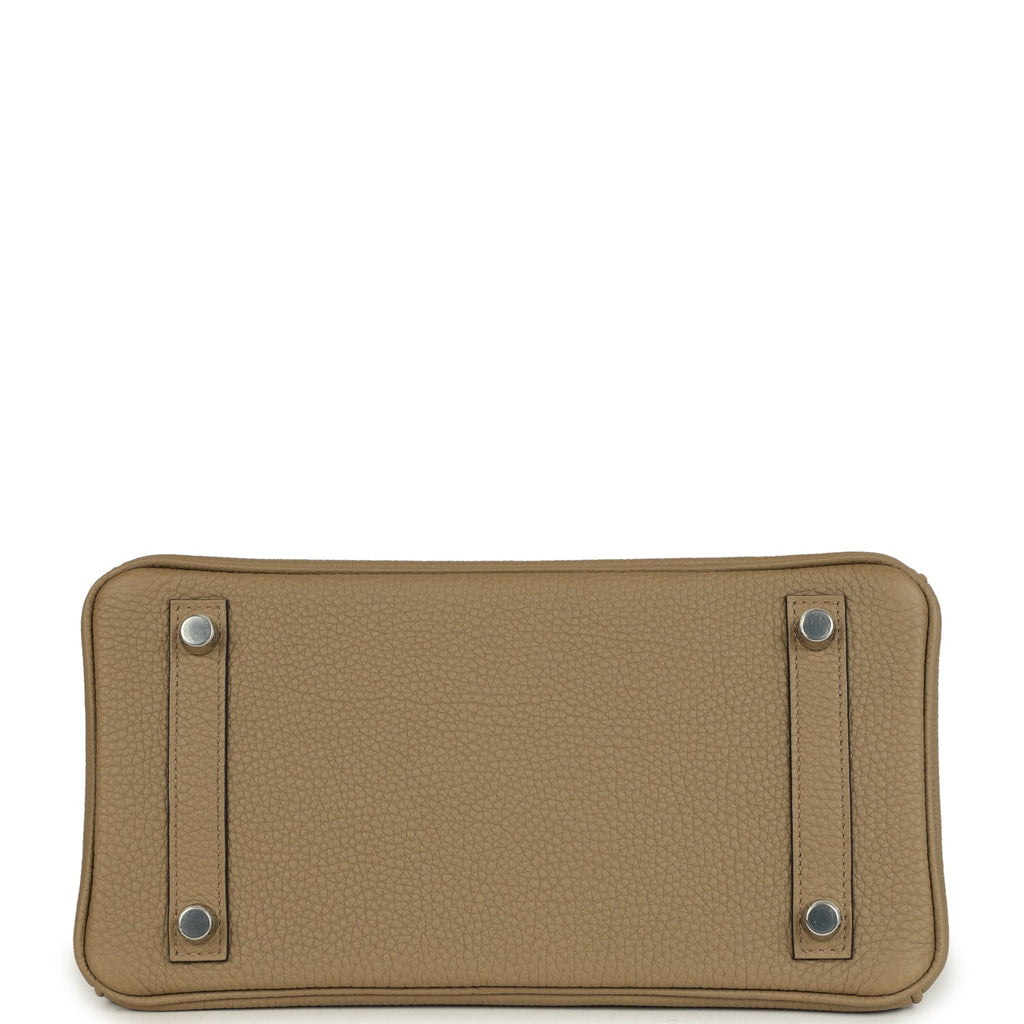 Hermes Birkin 25 Beige Marfa Togo Palladium Hardware