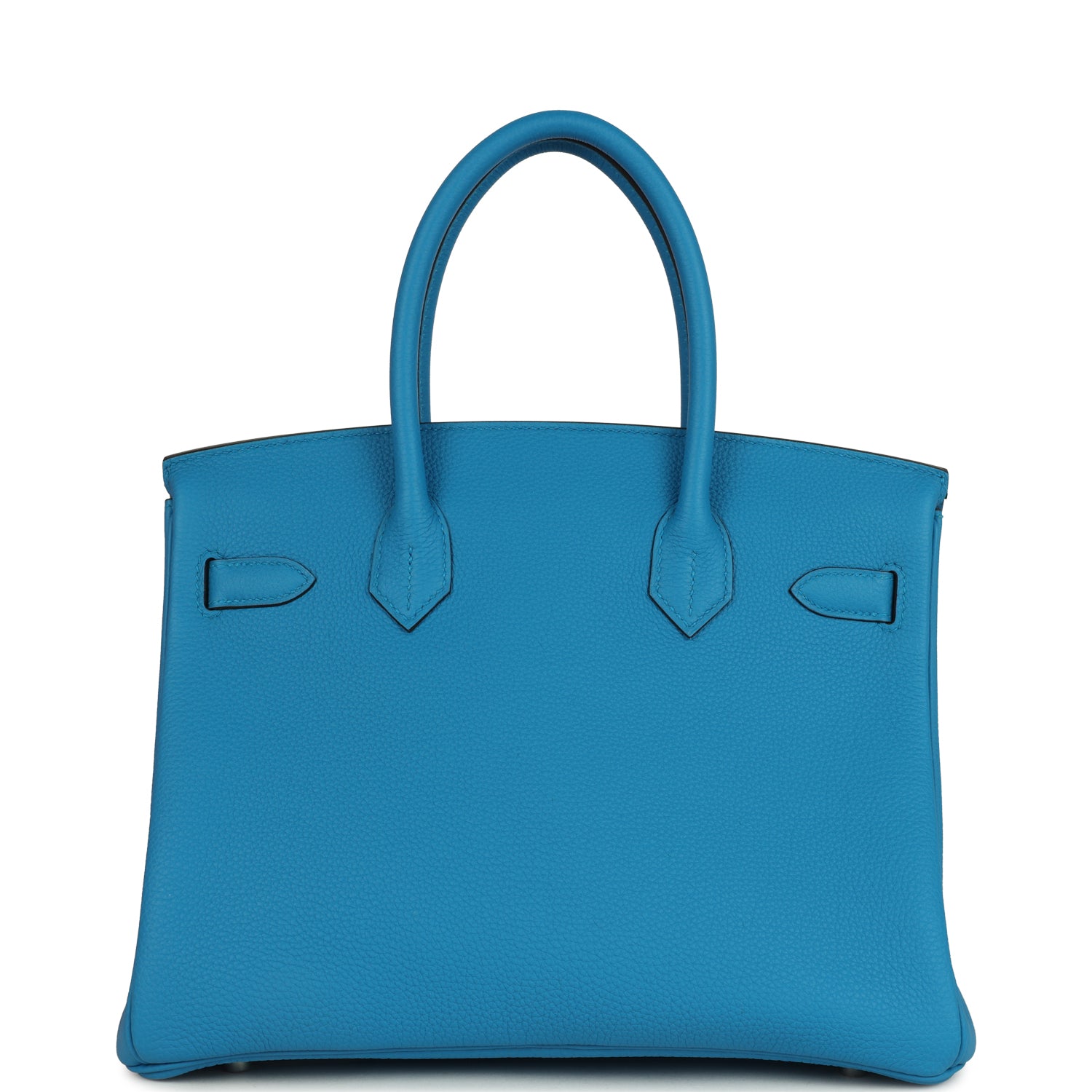 Hermes Birkin 30 Bleu Zanzibar Verso Togo Palladium Hardware