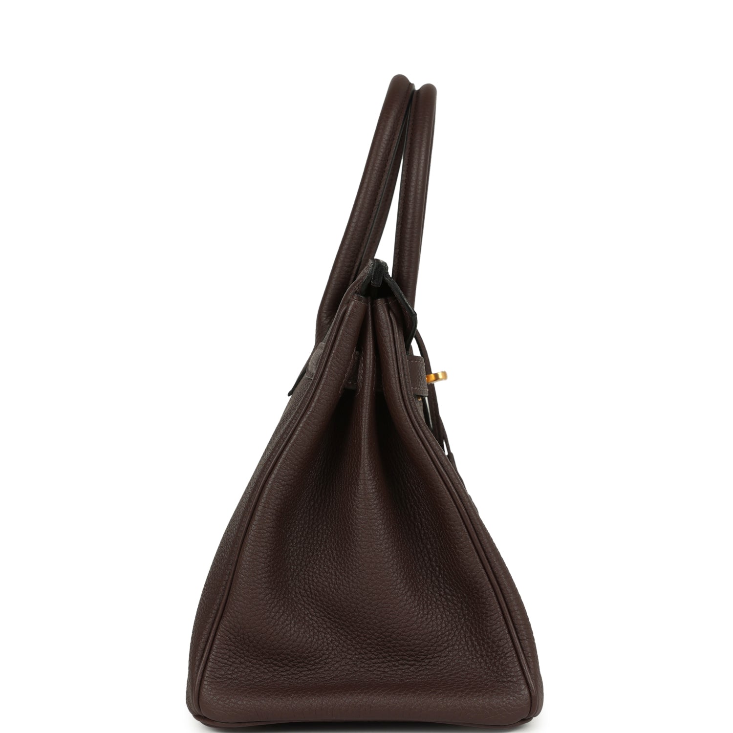Hermes Birkin 30 Chocolate Togo Gold Hardware