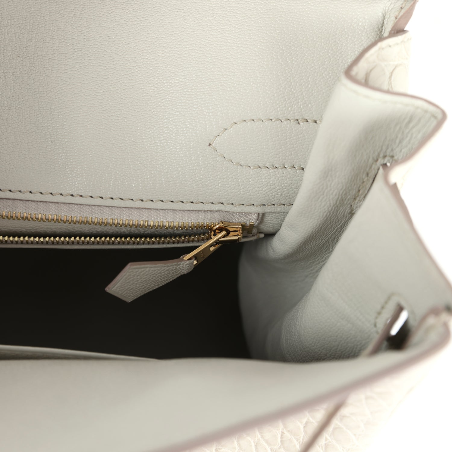 Hermes Birkin 30 Beton Matte Alligator Gold Hardware