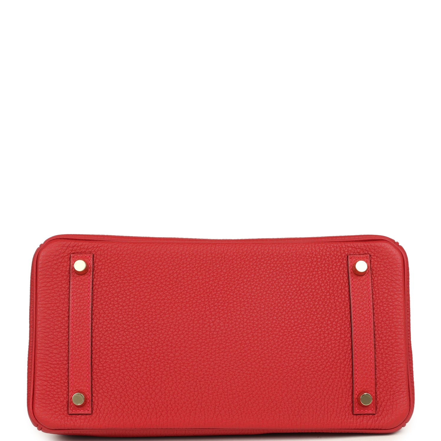 Hermes Birkin 30 Rouge Casaque Togo Gold Hardware
