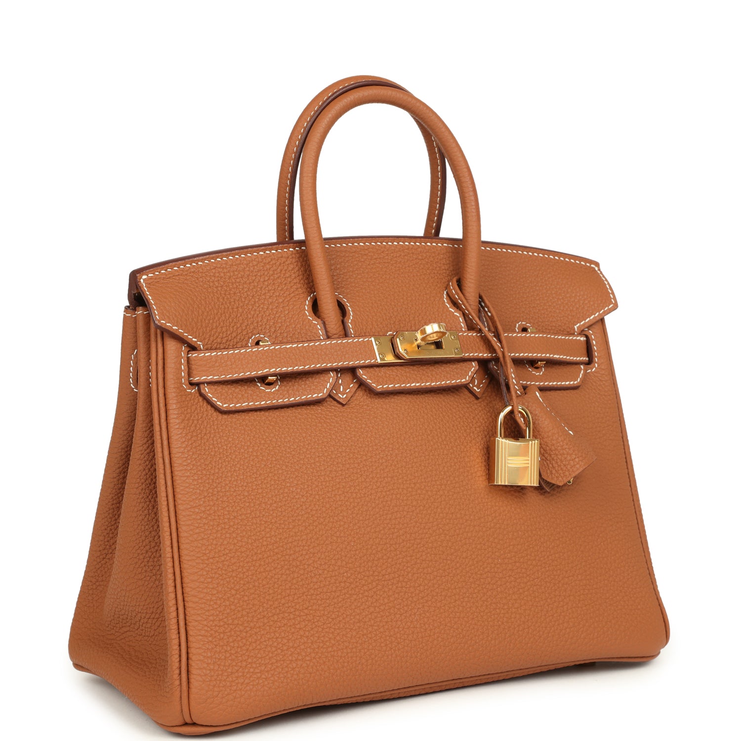 New Hermes Birkin 25 Gold Togo Gold Hardware