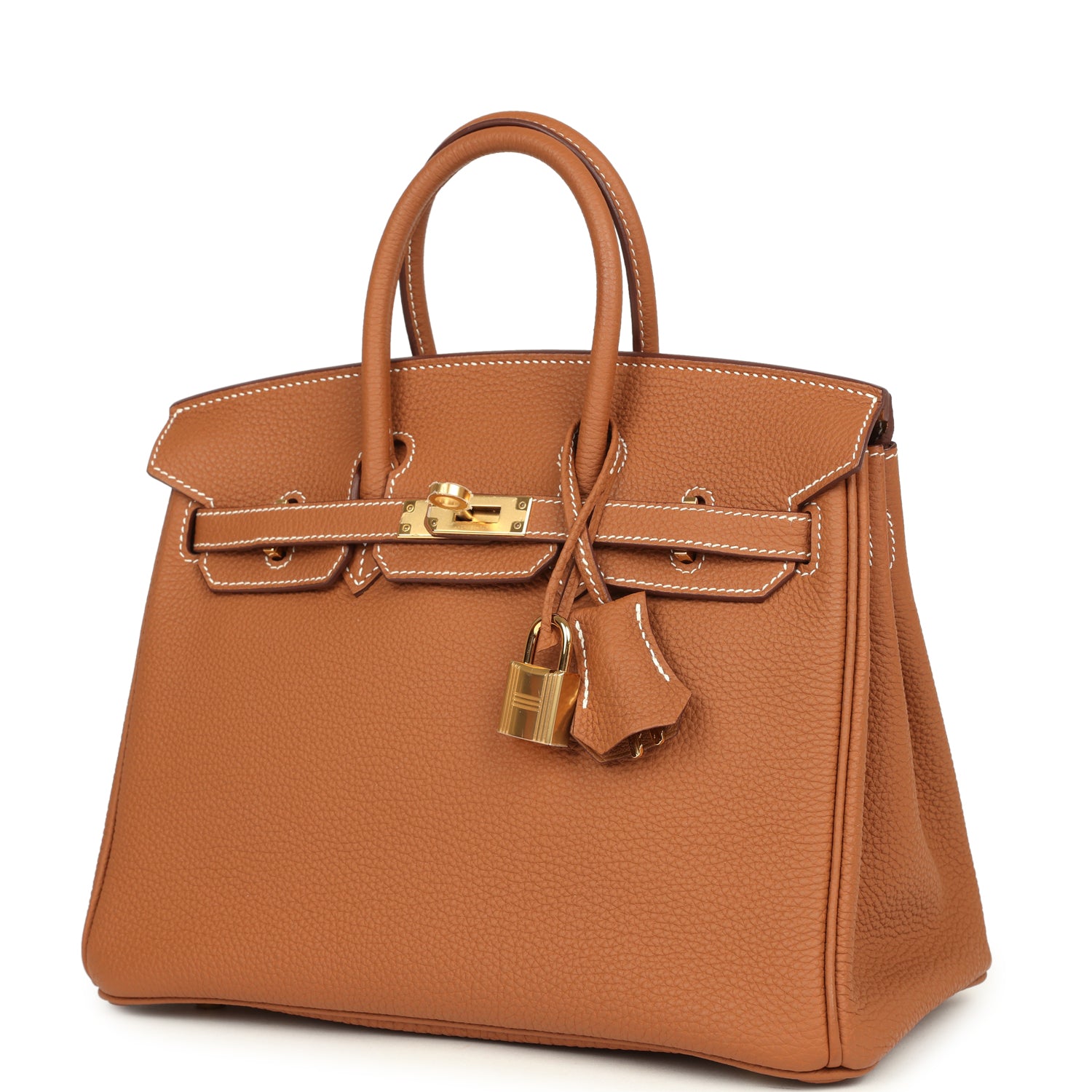 New Hermes Birkin 25 Gold Togo Gold Hardware