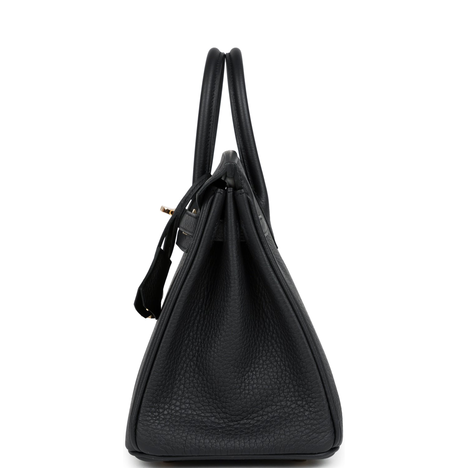 Hermes Birkin 25 Black Togo Permabrass Hardware