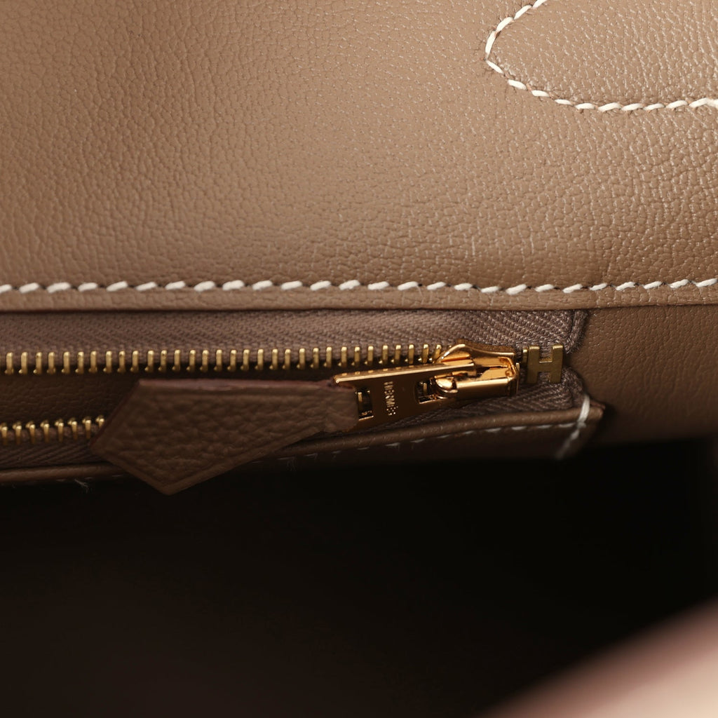 Hermes Birkin 35 Etoupe Togo Gold Hardware