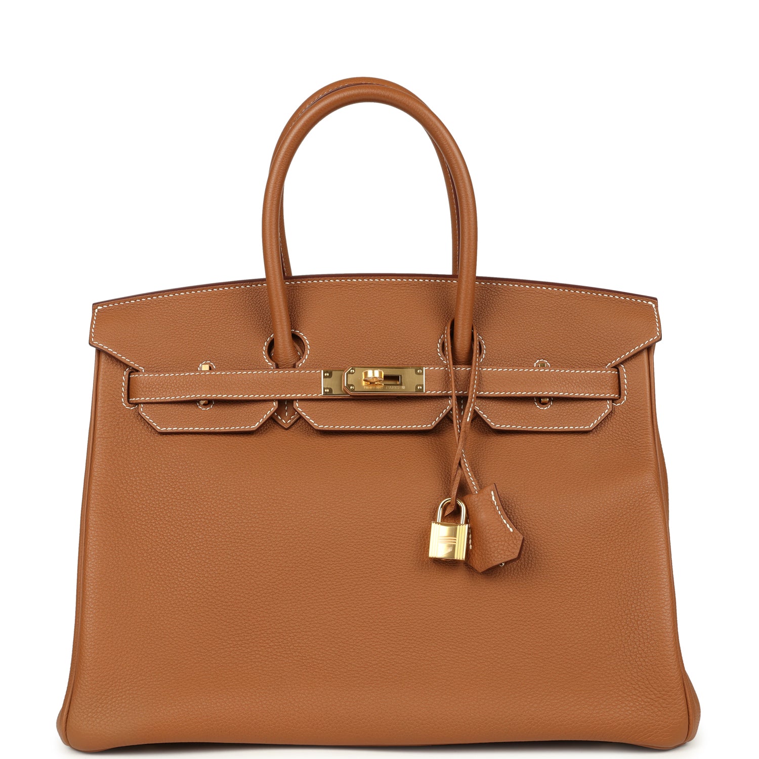 Hermes Birkin 35 Gold Togo Gold Hardware