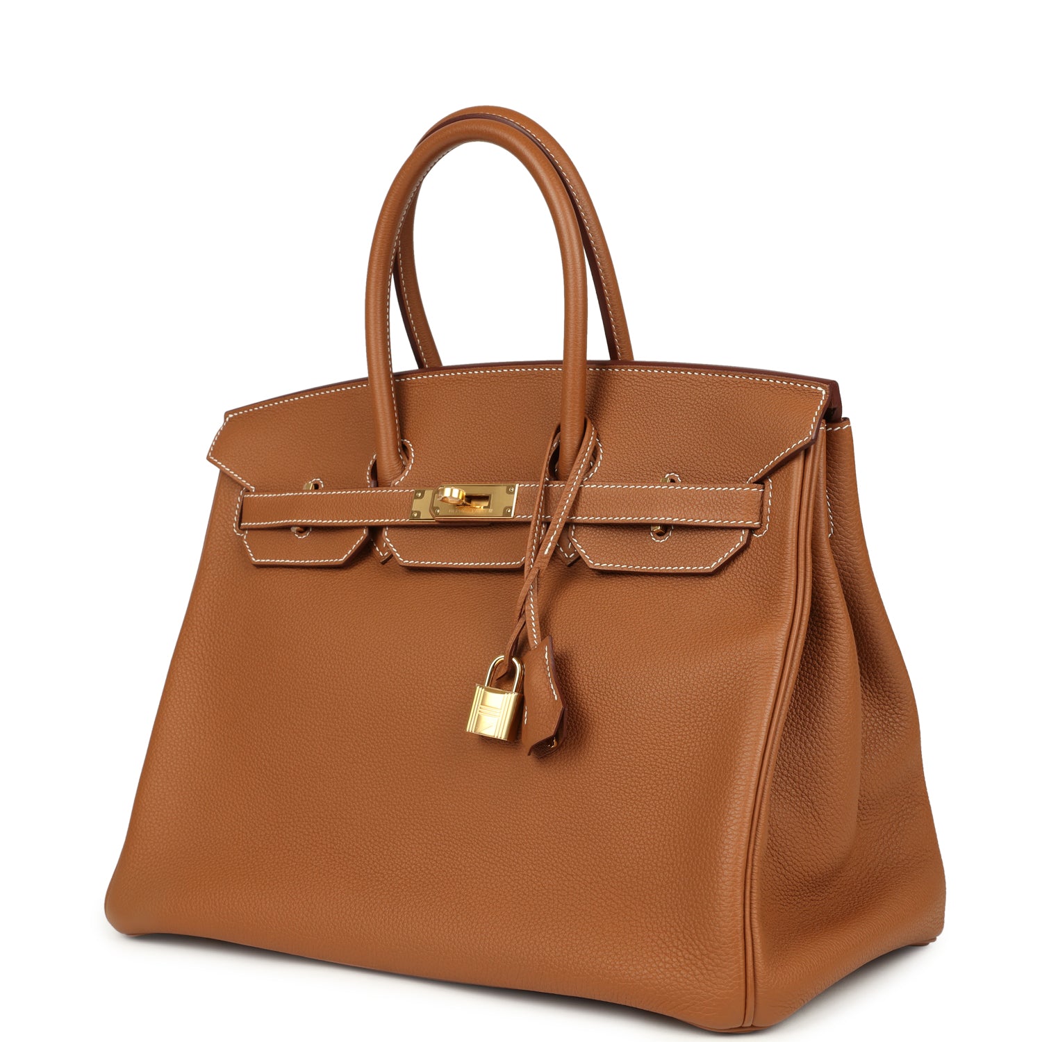Hermes Birkin 35 Gold Togo Gold Hardware