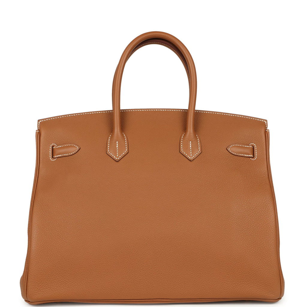 Hermes Birkin 35 Gold Togo Gold Hardware