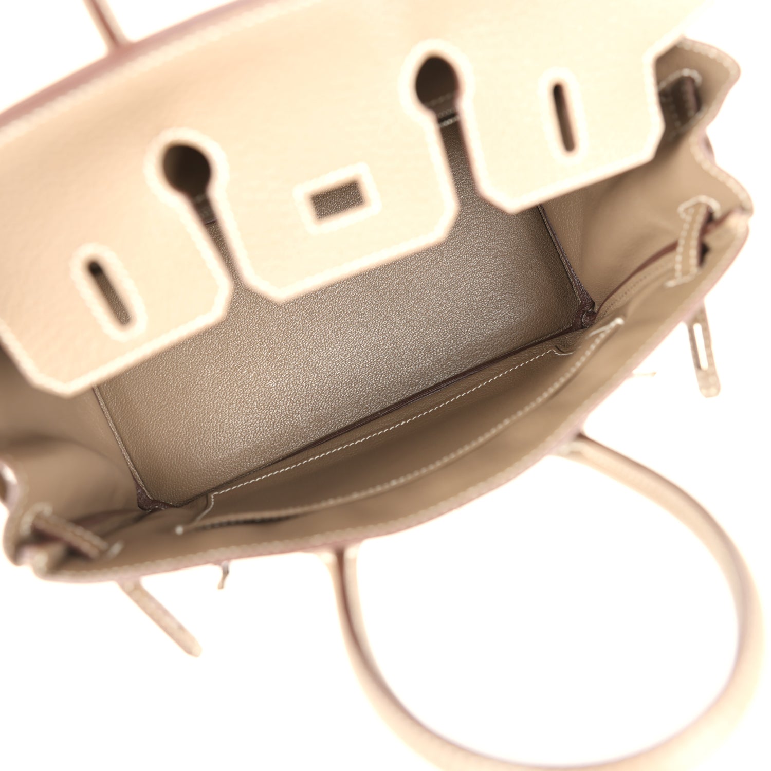 Hermes Birkin 25 Etoupe Togo Palladium Hardware