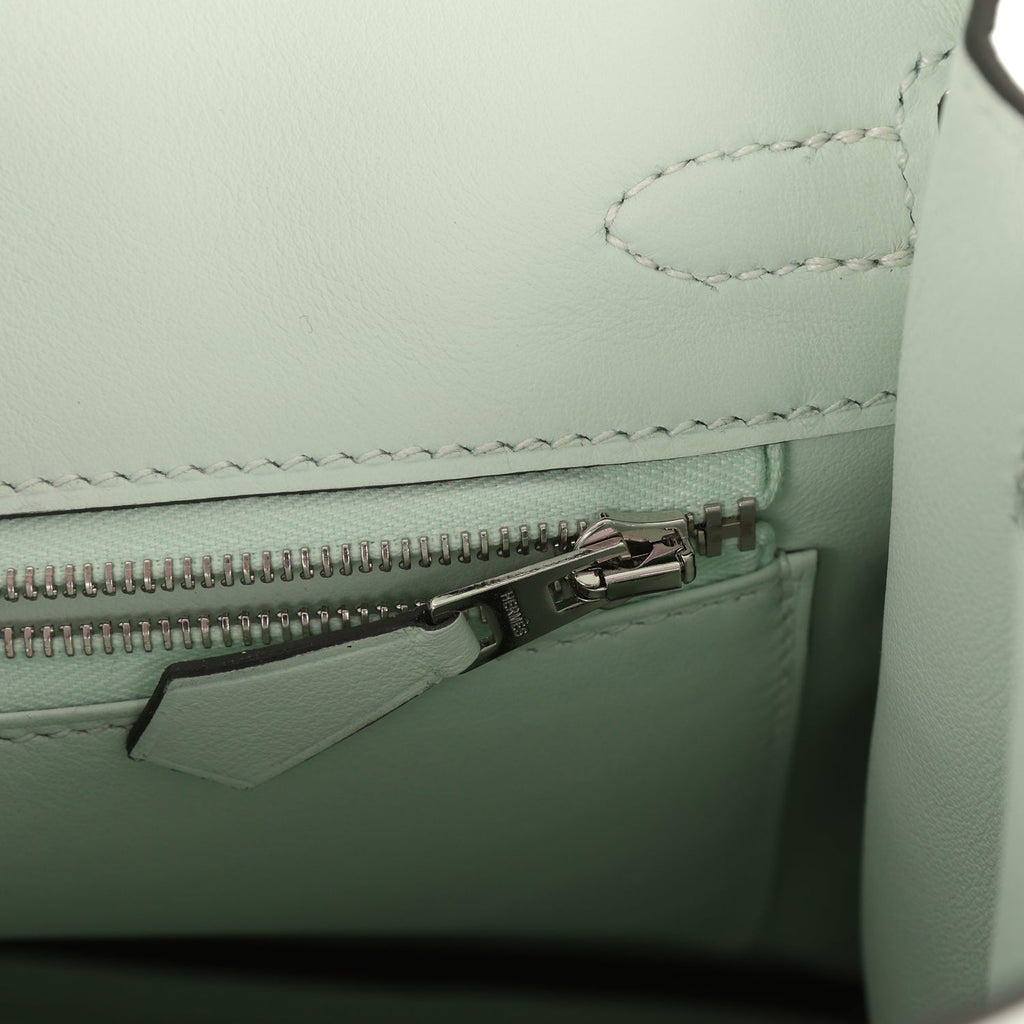 Hermes Birkin 25 Vert PepperNew Swift Palladium Hardware