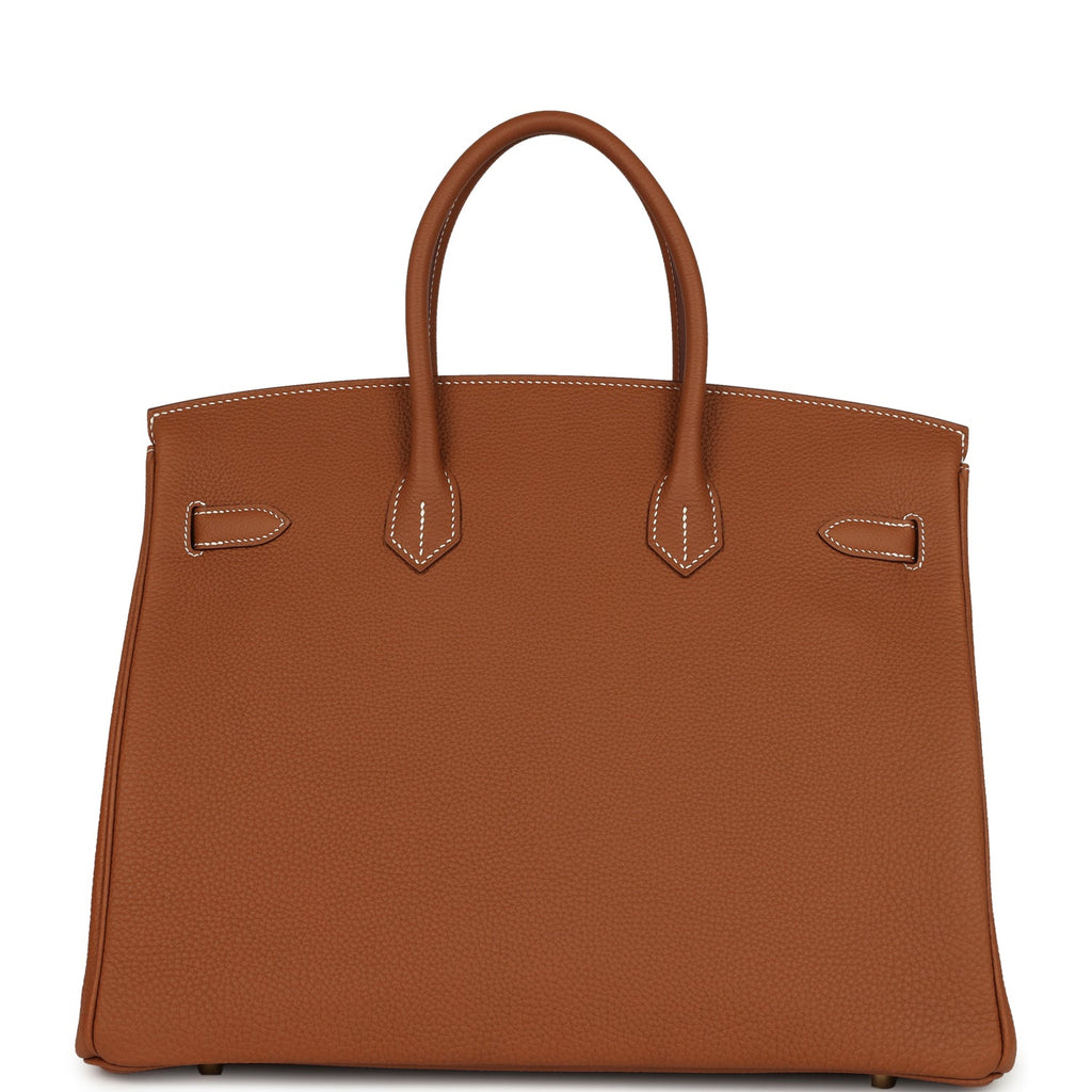 Hermes Birkin 35 Gold Togo Gold Hardware