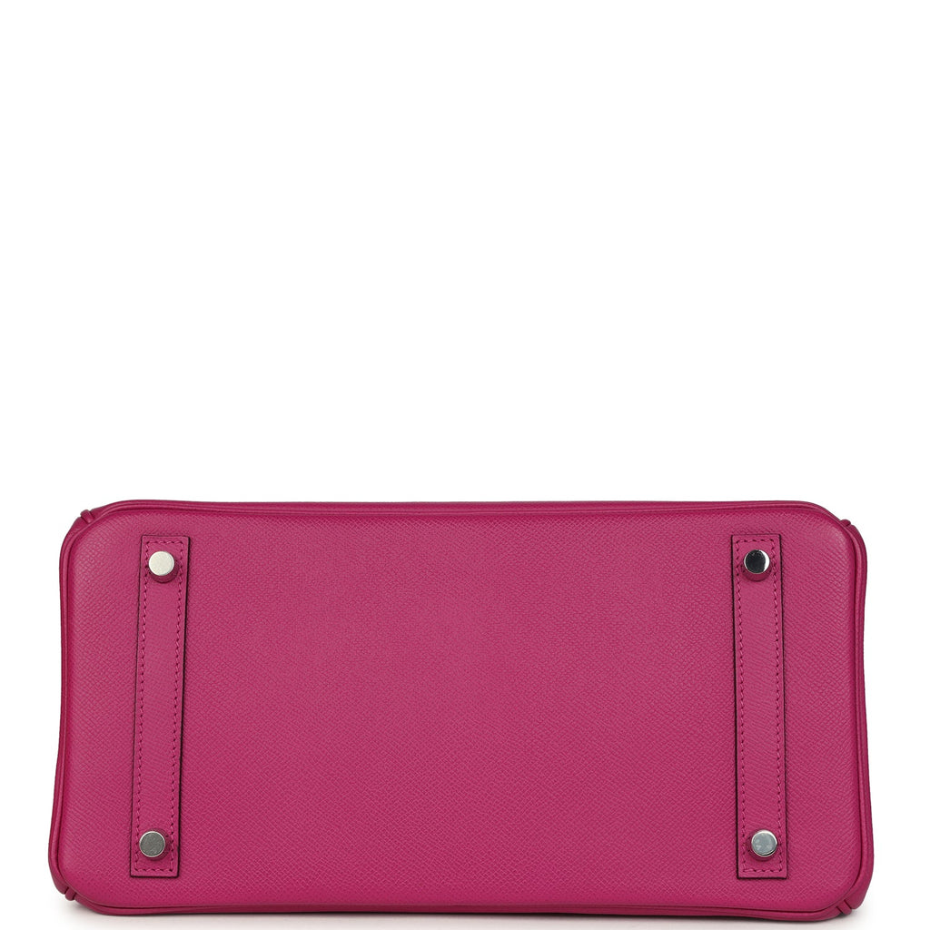 Hermes Birkin 30 Rose Poupre Epsom Palladium Hardware