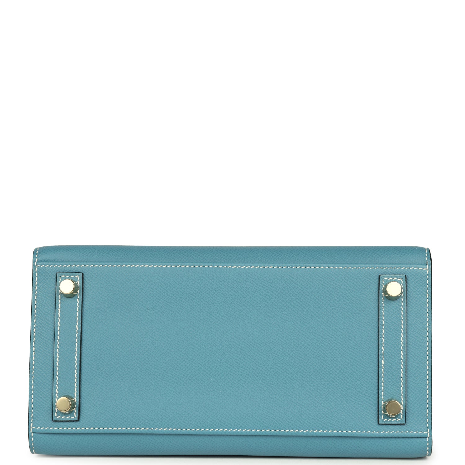 Hermes Birkin Sellier 25 Blue Jean Epsom Gold Hardware