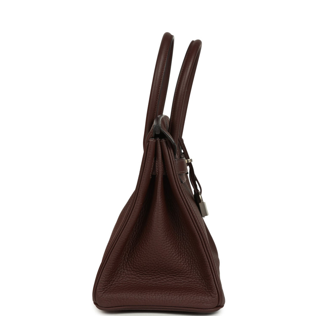 Hermes Birkin 30 Havane Clemence Palladium Hardware