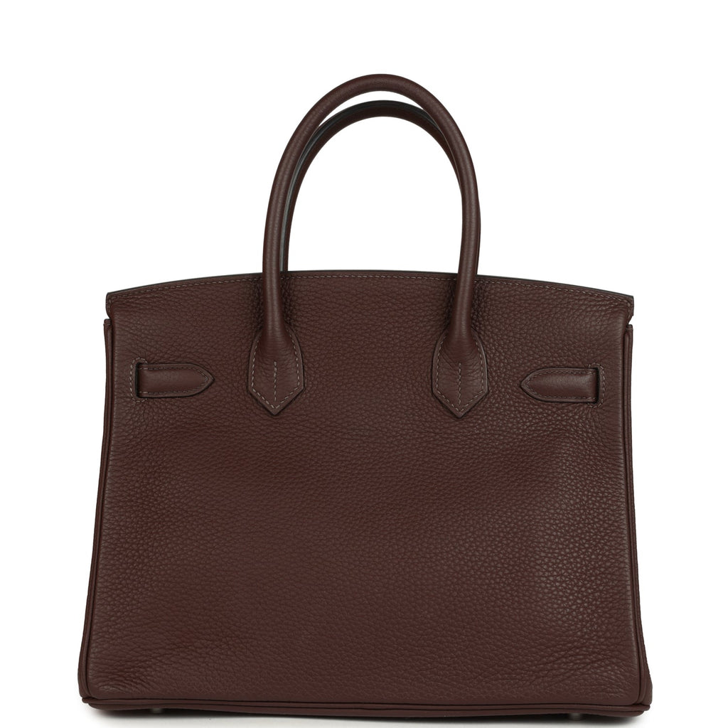 Hermes Birkin 30 Havane Clemence Palladium Hardware