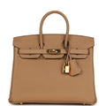 Hermes Birkin 25 Chai Togo Gold Hardware