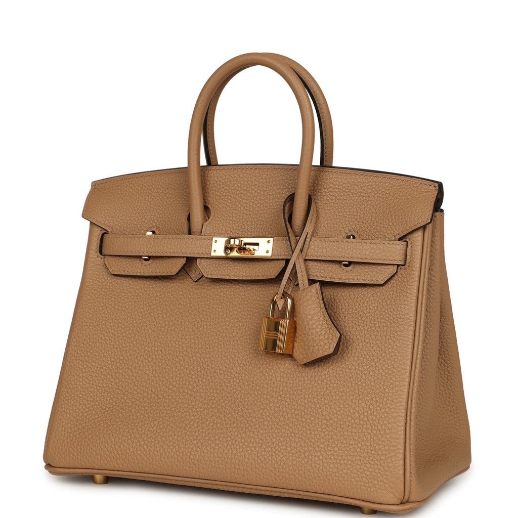 Hermes Birkin 25 Chai Togo Gold Hardware