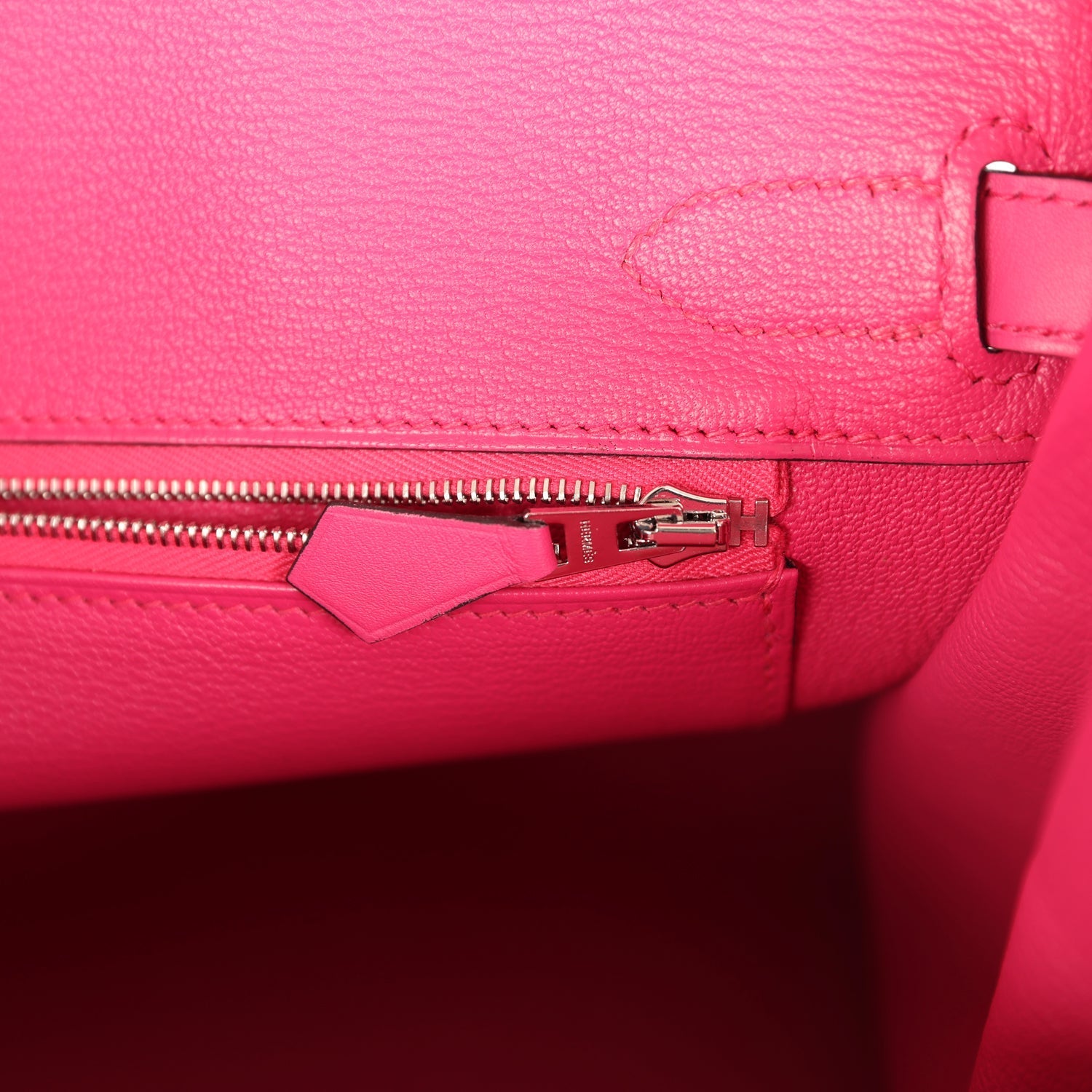 Hermes Birkin 30 Rose Shocking Swift Palladium Hardware