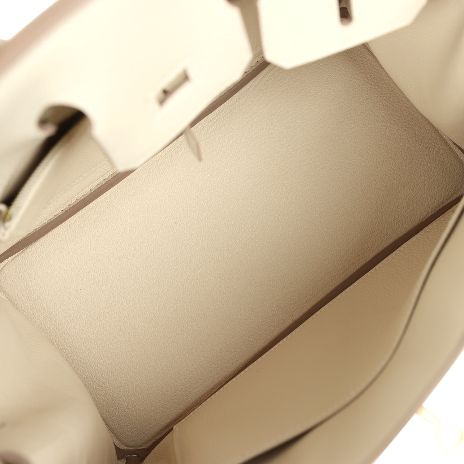 Hermes Birkin 25 Craie Togo Gold Hardware