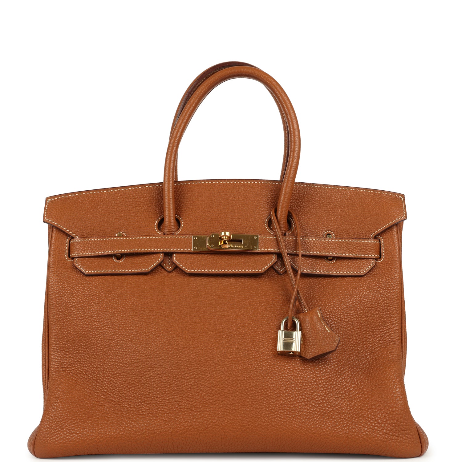 New Hermes Birkin 35 Gold Togo Gold Hardware