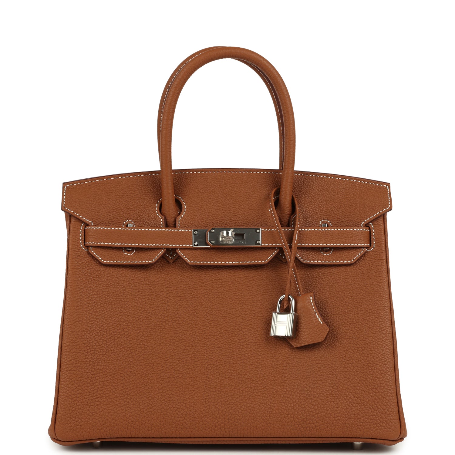 Hermes Birkin 30 Gold Togo Palladium Hardware