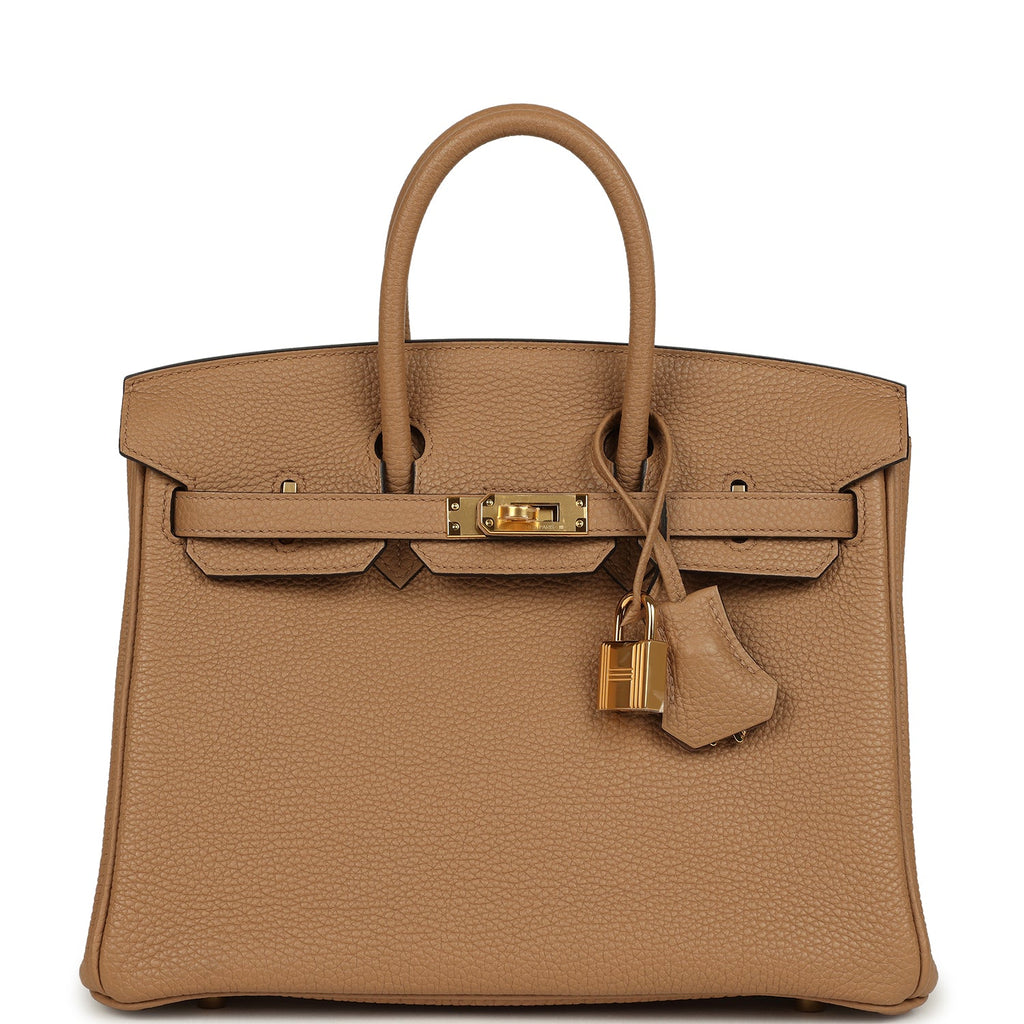 Hermes Birkin 25 Chai Togo Gold Hardware