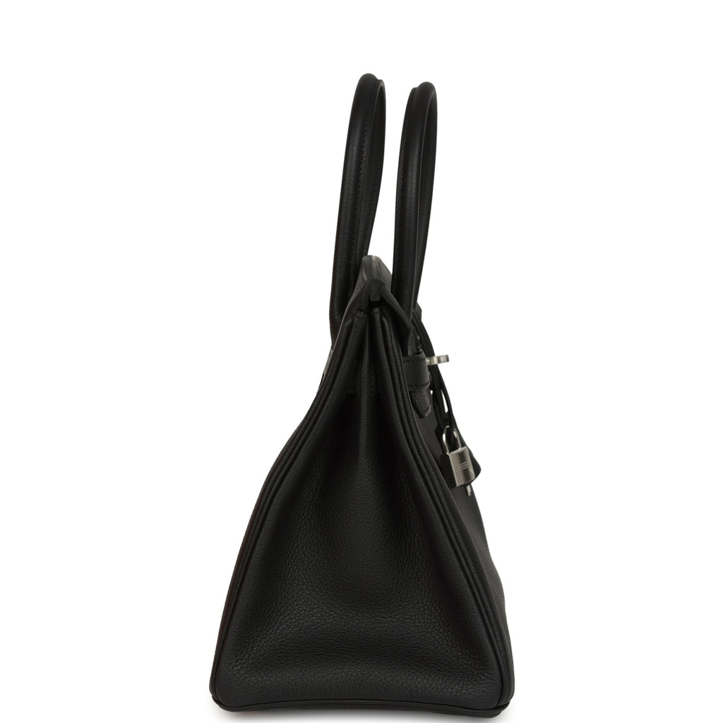 Hermes Birkin 30 Black Togo Palladium Hardware