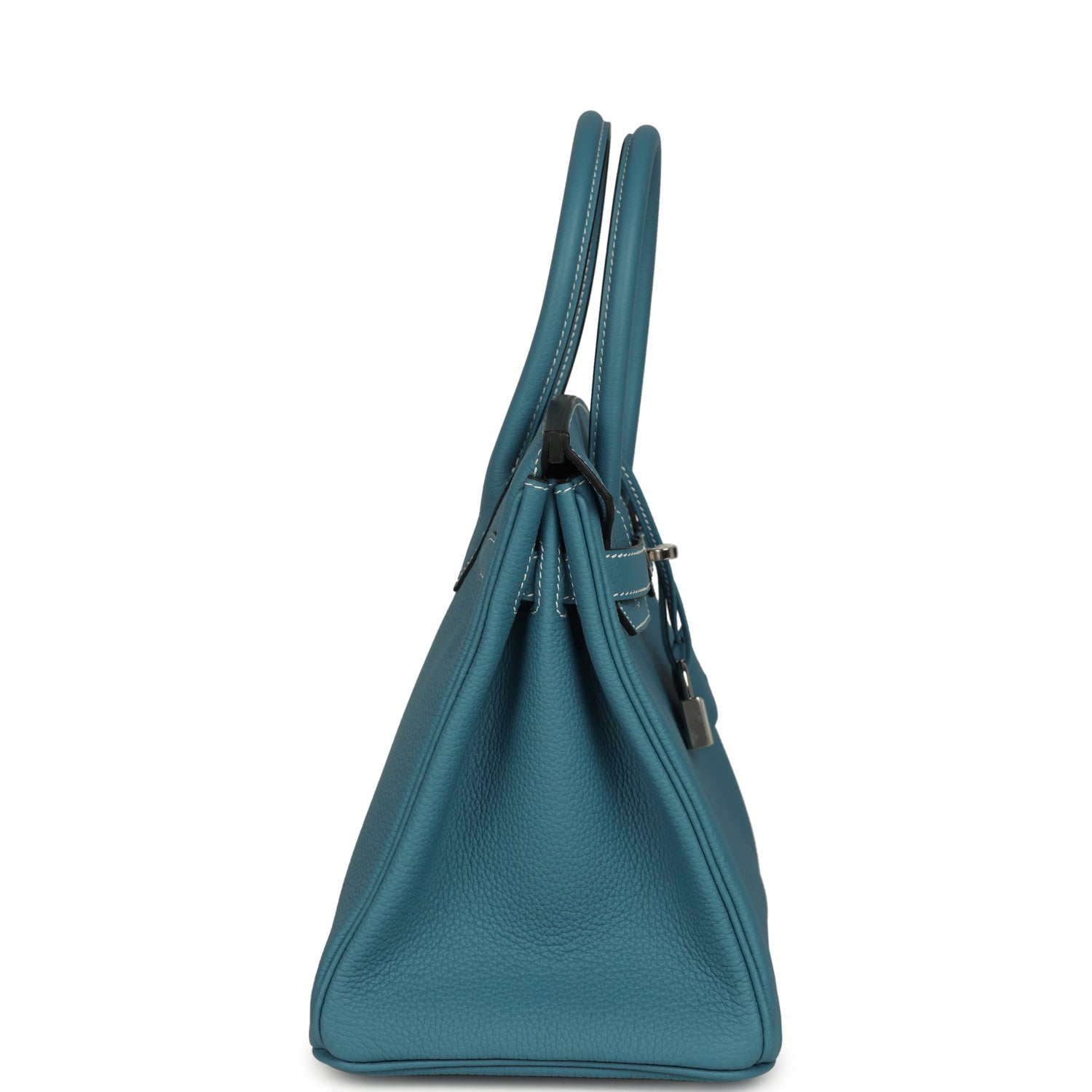 Hermes Birkin 30 Blue Jean Togo Palladium Hardware