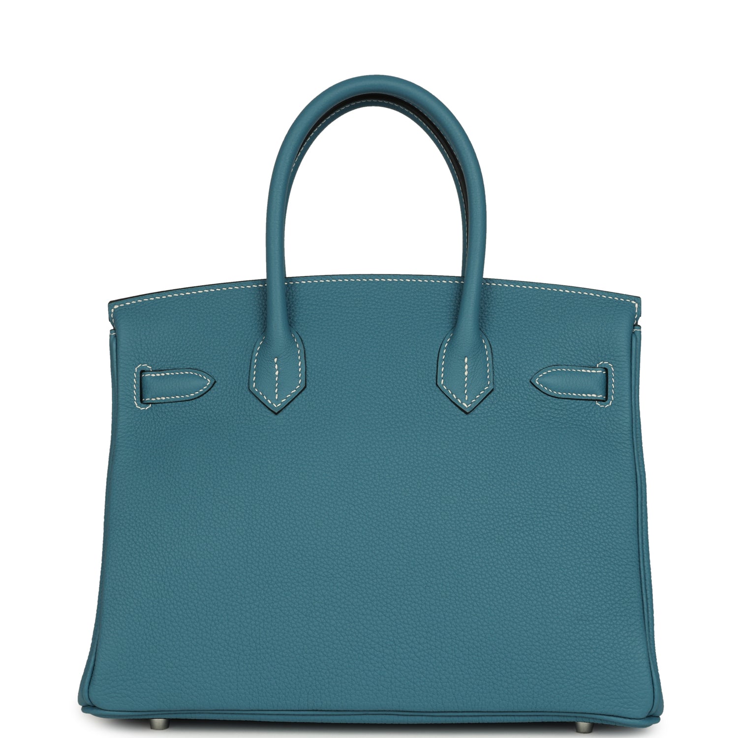 Hermes Birkin 30 Blue Jean Togo Palladium Hardware