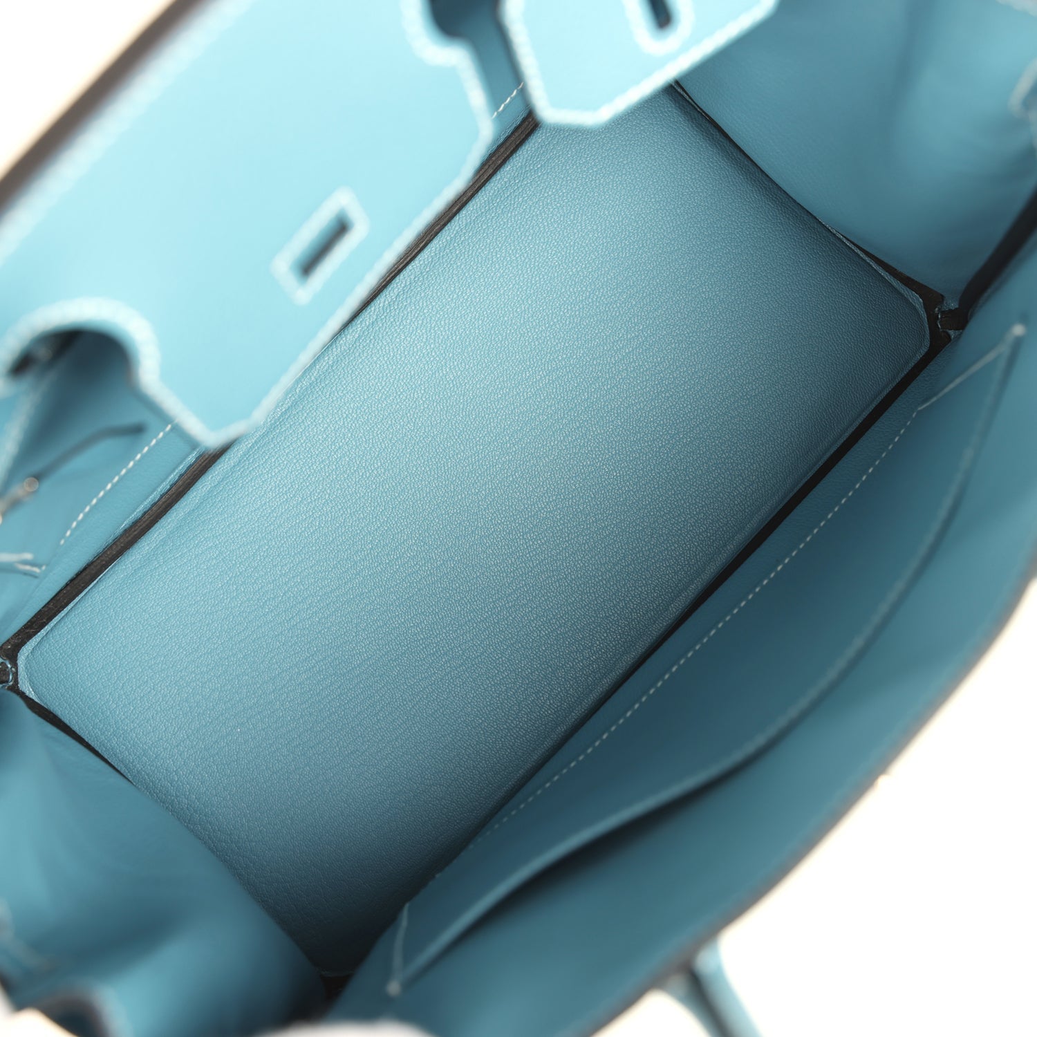 Hermes Birkin 30 Blue Jean Togo Palladium Hardware