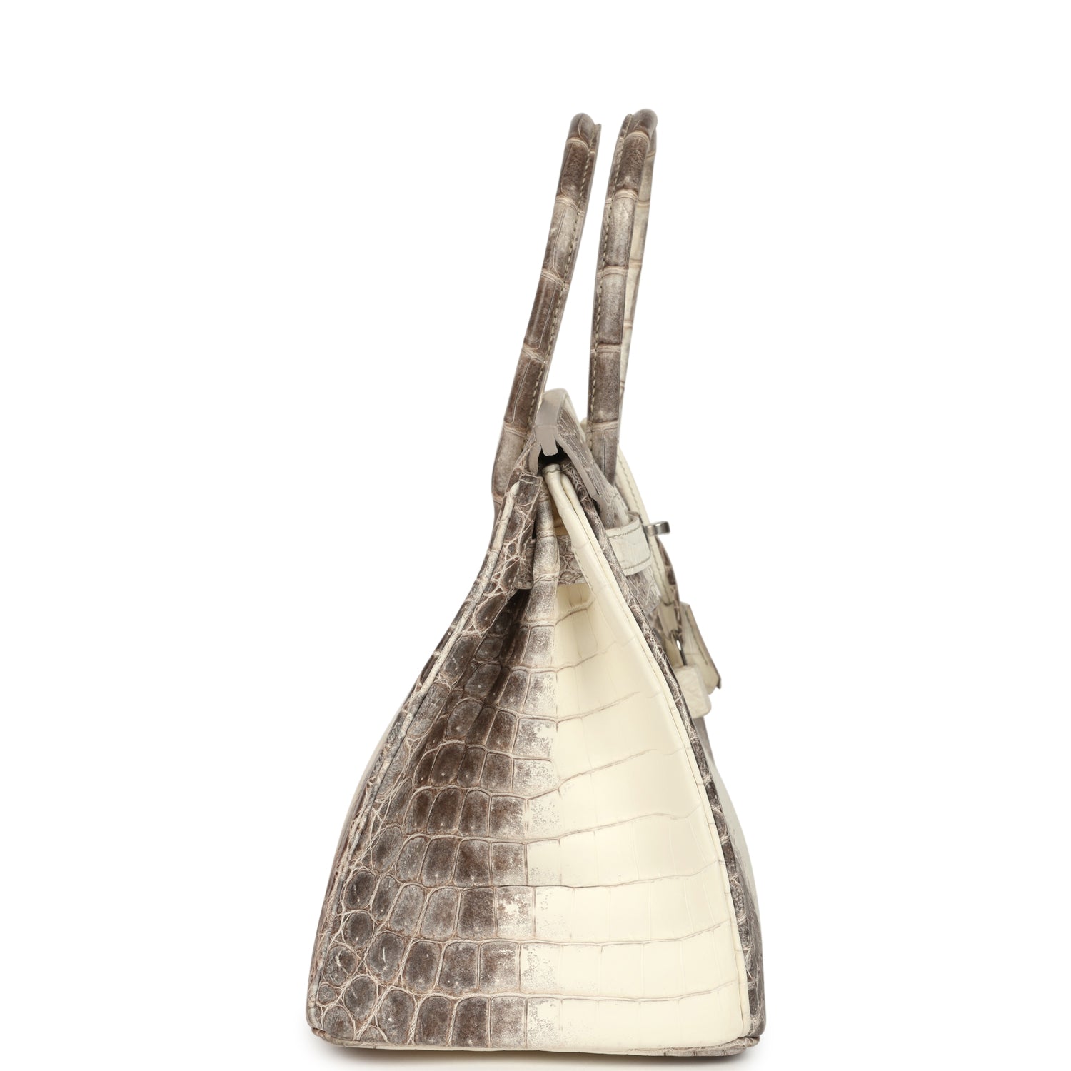 Hermes Birkin 30 Himalaya Niloticus Crocodile Palladium Hardware