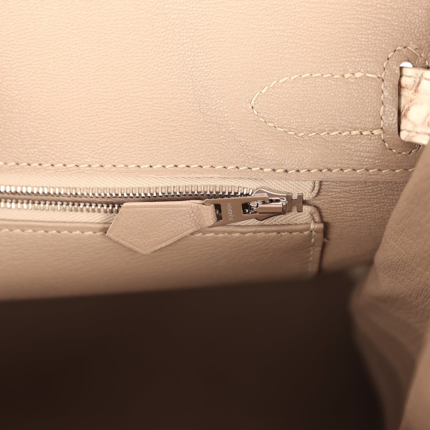 Hermes Birkin 30 Himalaya Niloticus Crocodile Palladium Hardware