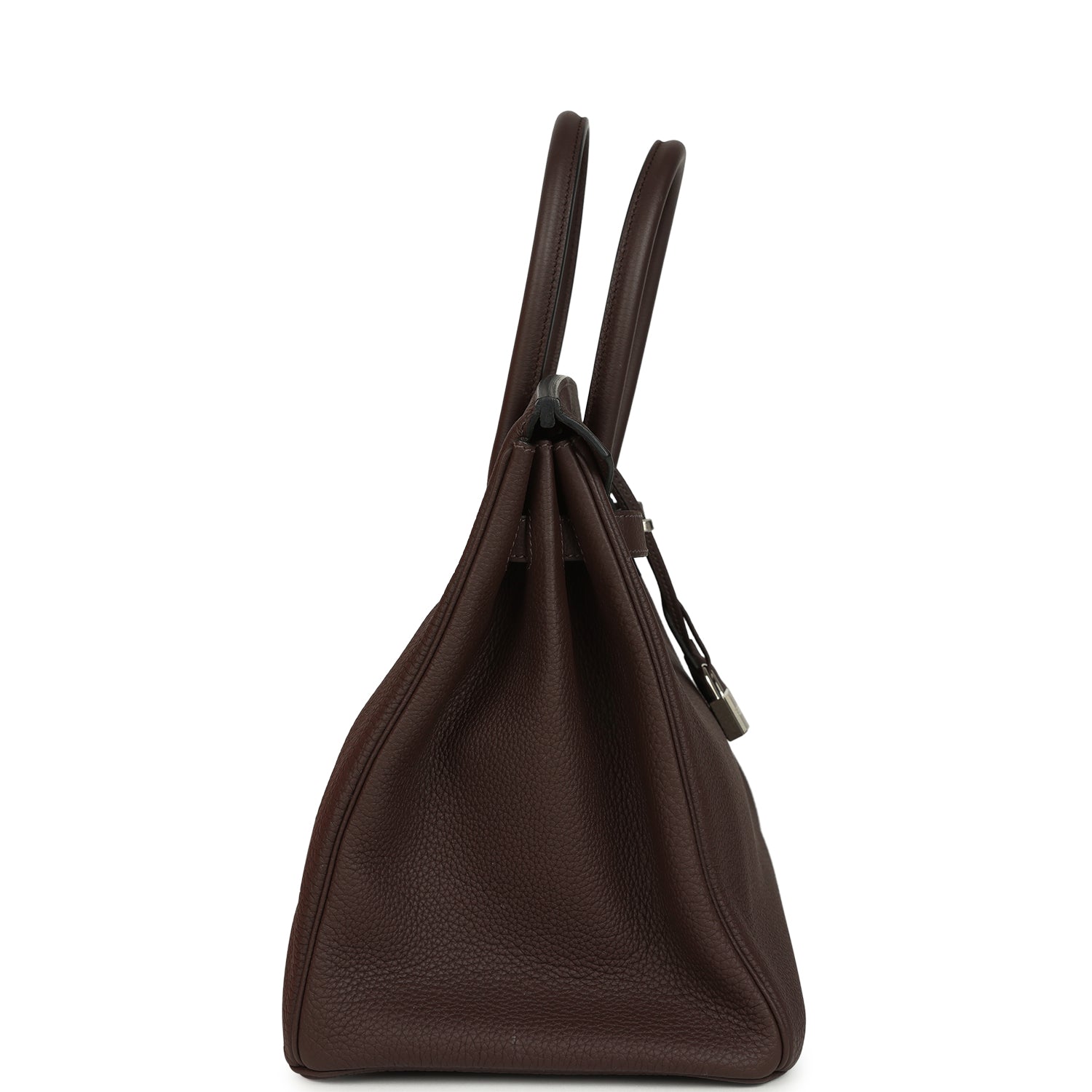 Hermes Birkin 35 Chocolate Togo Palladium Hardware