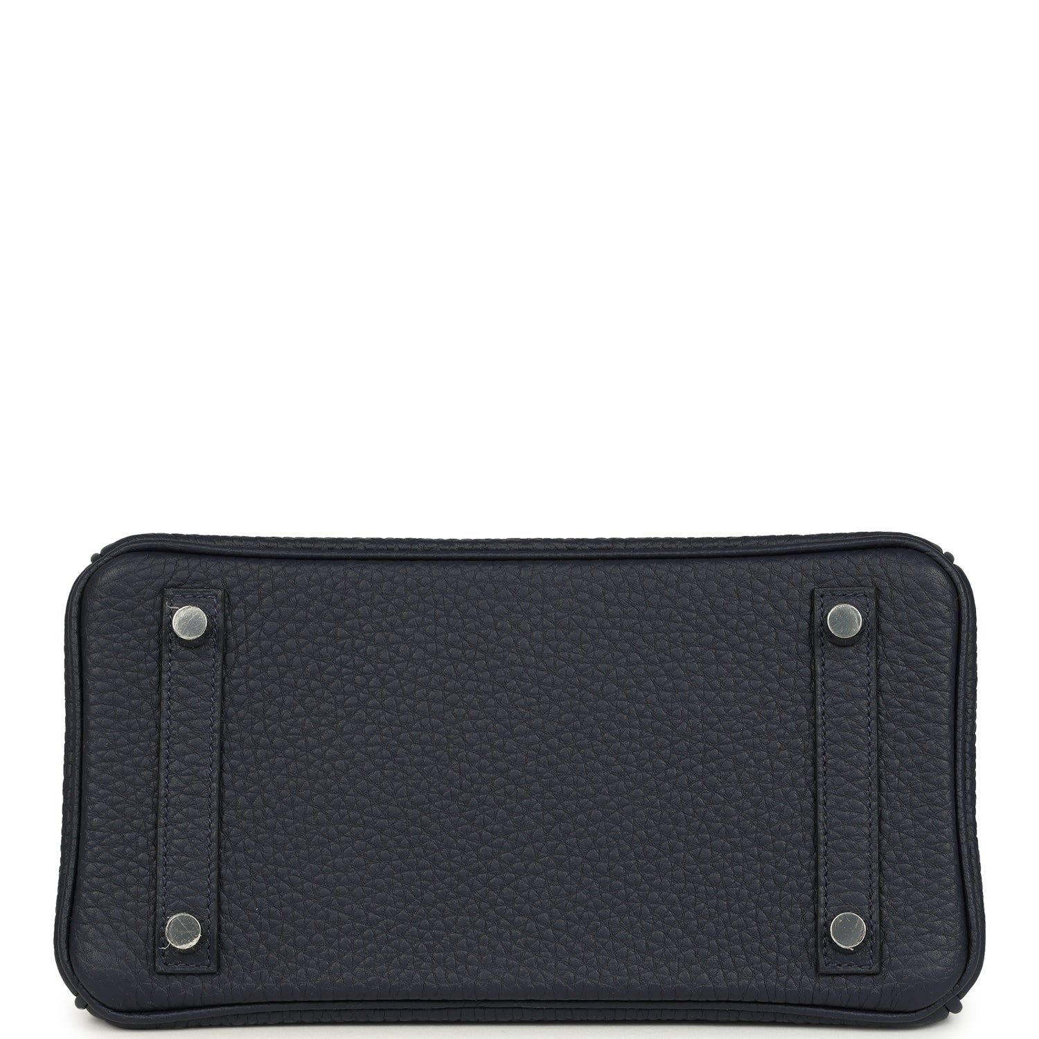 Hermes Birkin 25 Bleu Nuit Togo Palladium Hardware