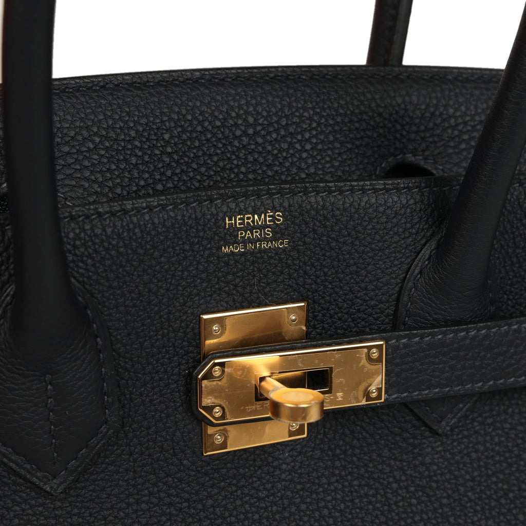 Hermes Birkin 30 Caban Togo Gold Hardware