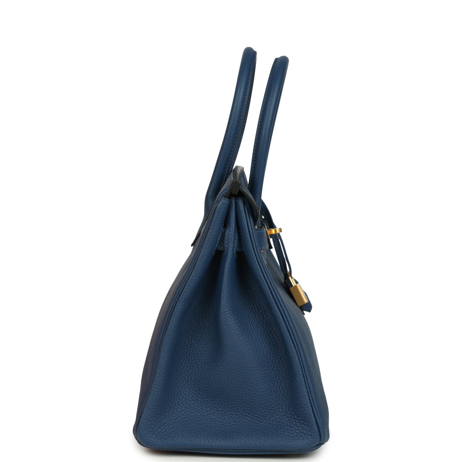Hermes Birkin 30 Deep Bleu Togo Gold Hardware