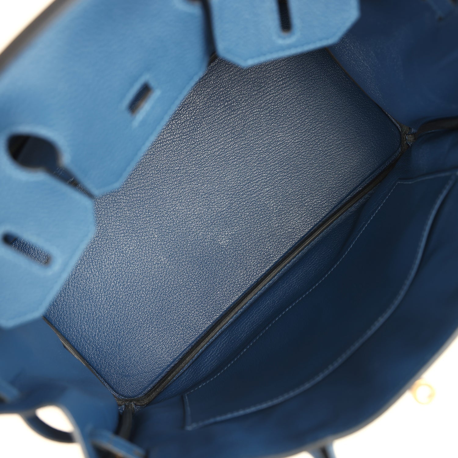Hermes Birkin 30 Deep Bleu Togo Gold Hardware