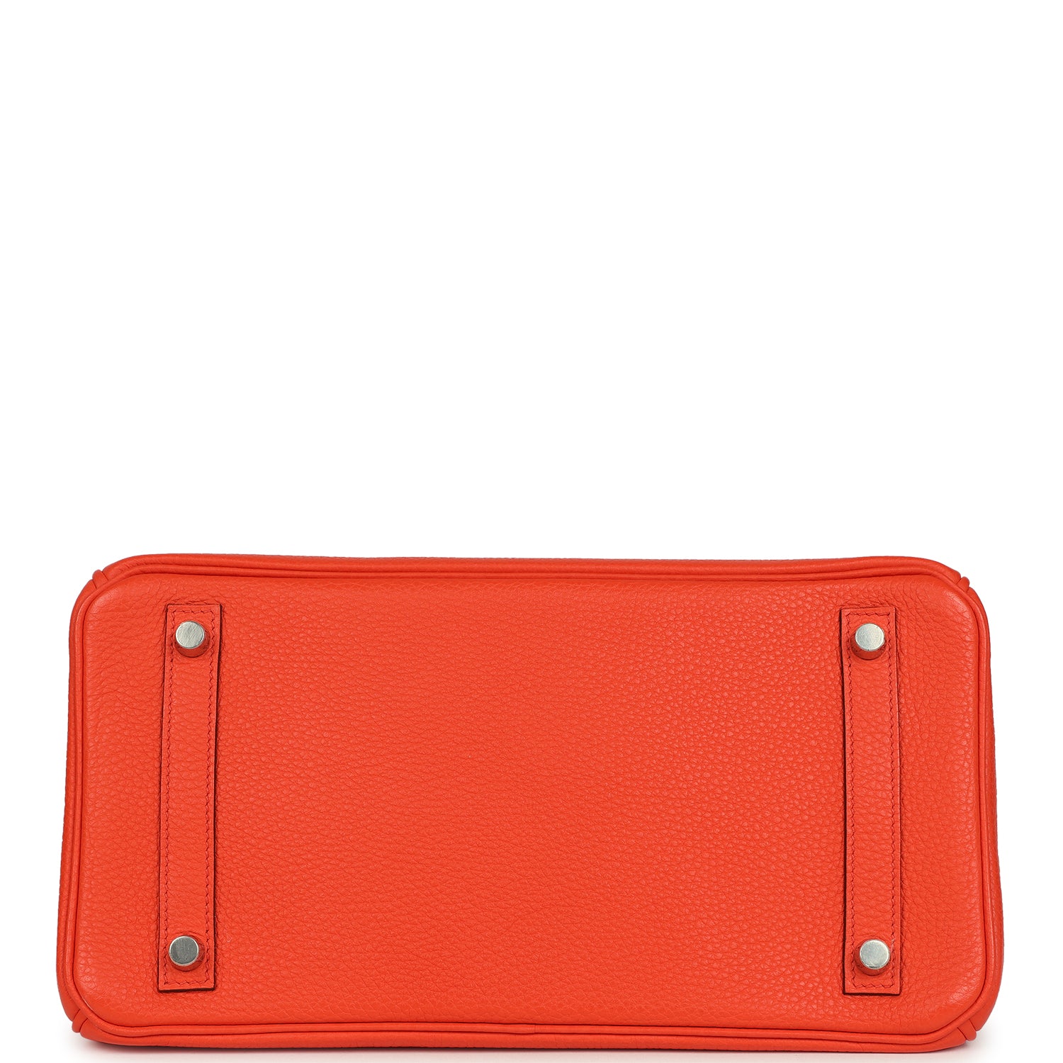 Hermes Birkin 30 Orange Poppy Togo Palladium Hardware