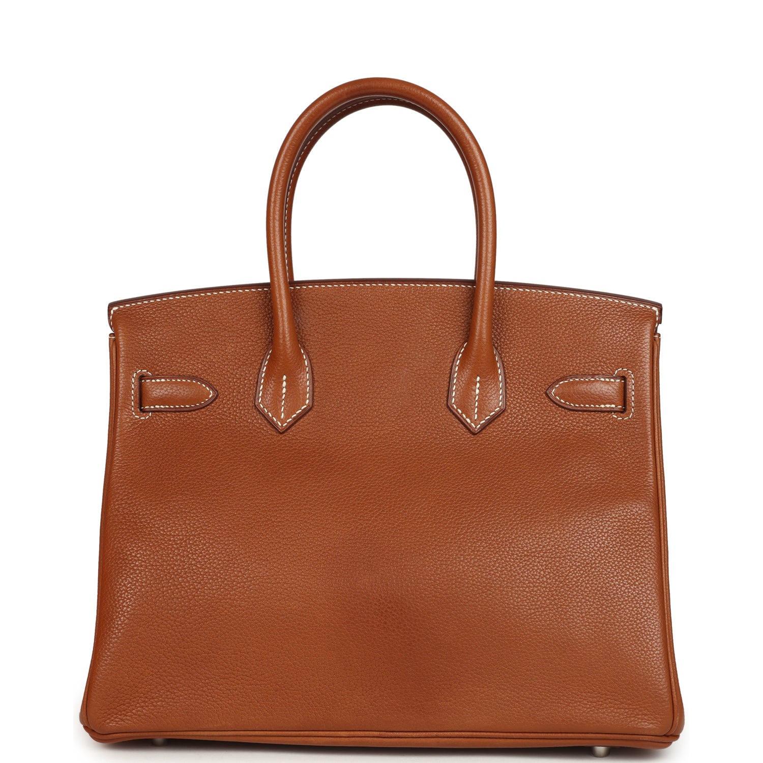 Hermes Birkin 30 Fauve Barenia Faubourg Palladium Hardware