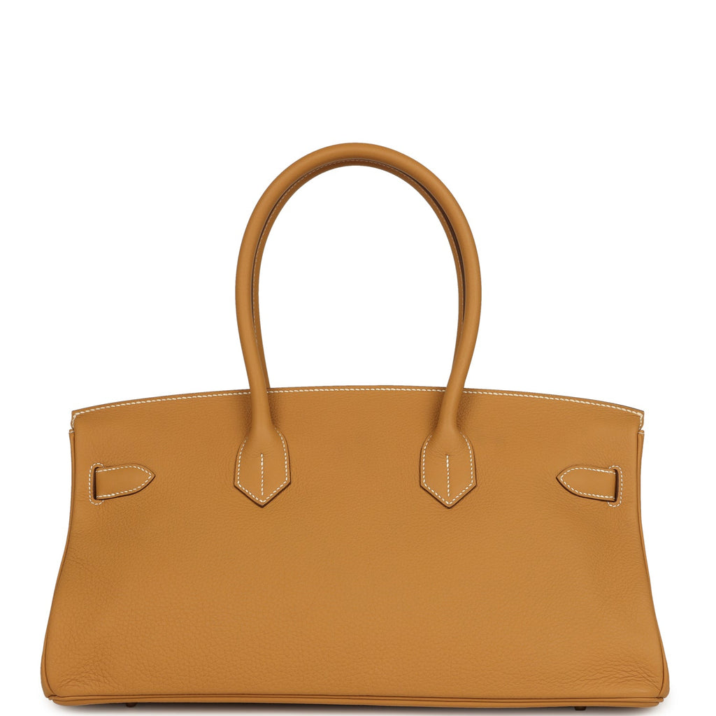 New Hermes Shoulder Birkin 42 JPG Naturel Sable Togo Palladium Hardware