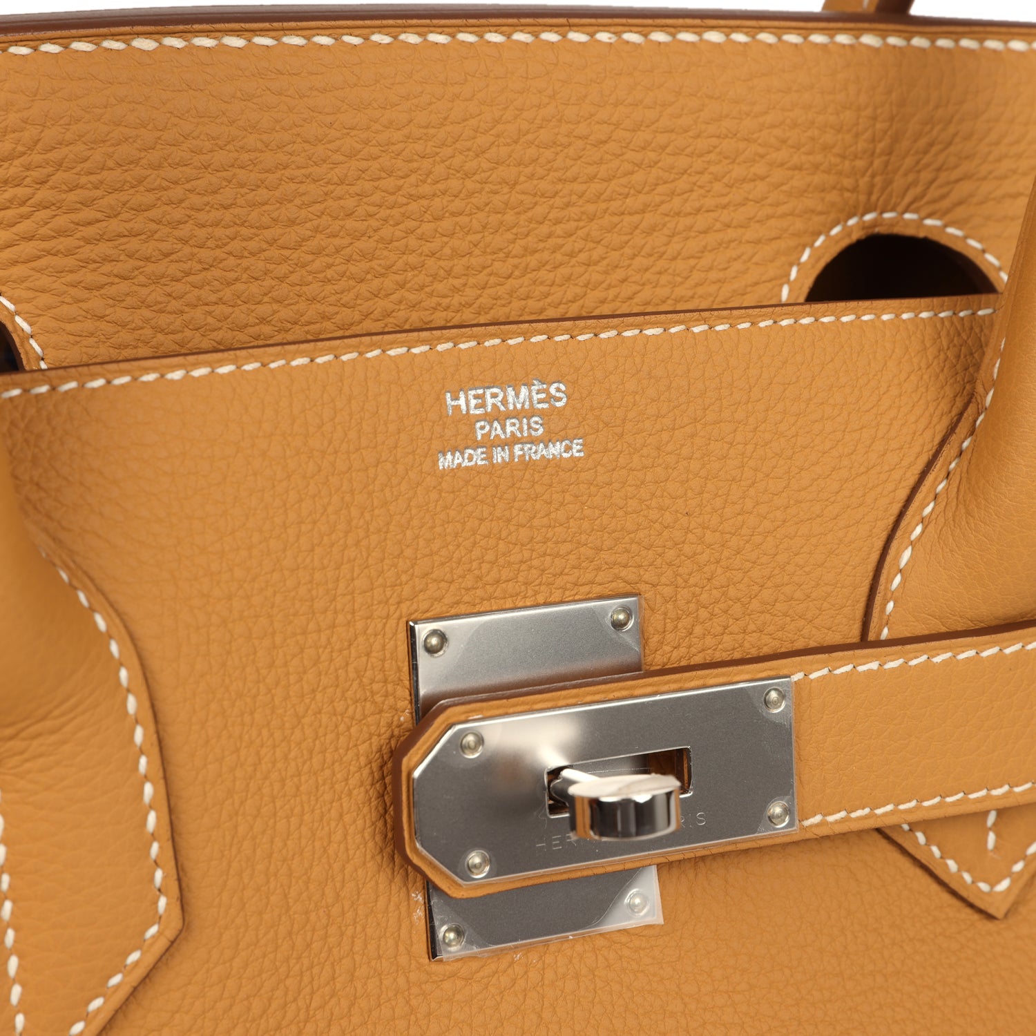 New Hermes Shoulder Birkin 42 JPG Naturel Sable Togo Palladium Hardware