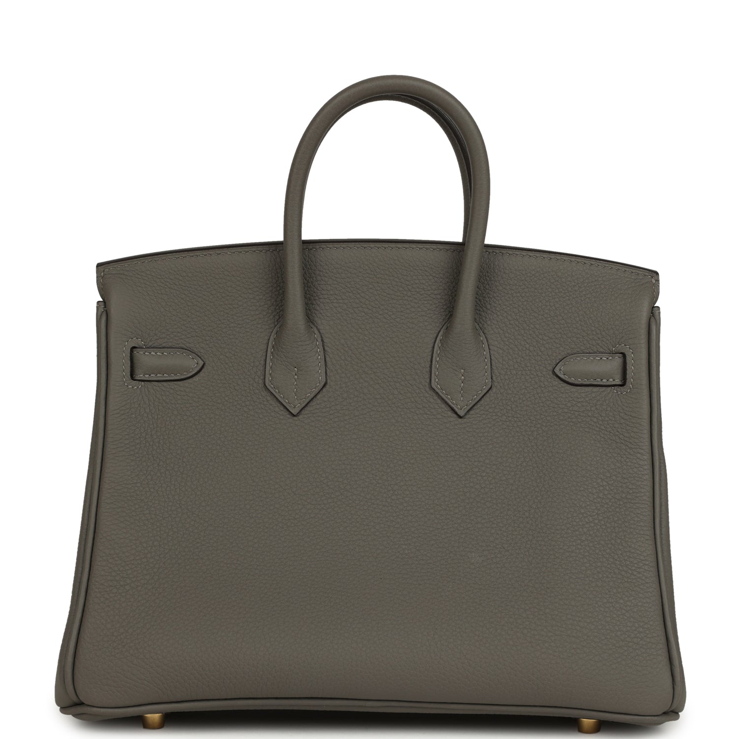 Hermes Birkin 25 Gris Meyer Togo Permabrass Hardware