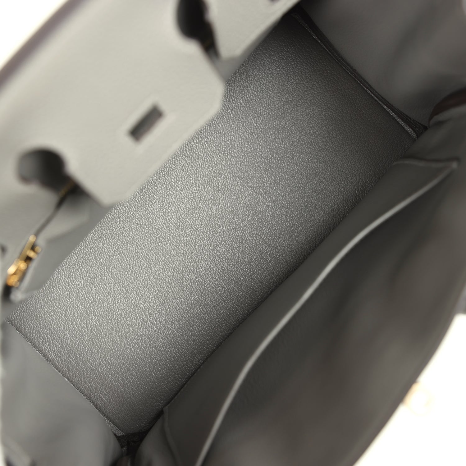 Hermes Birkin 25 Gris Meyer Togo Permabrass Hardware