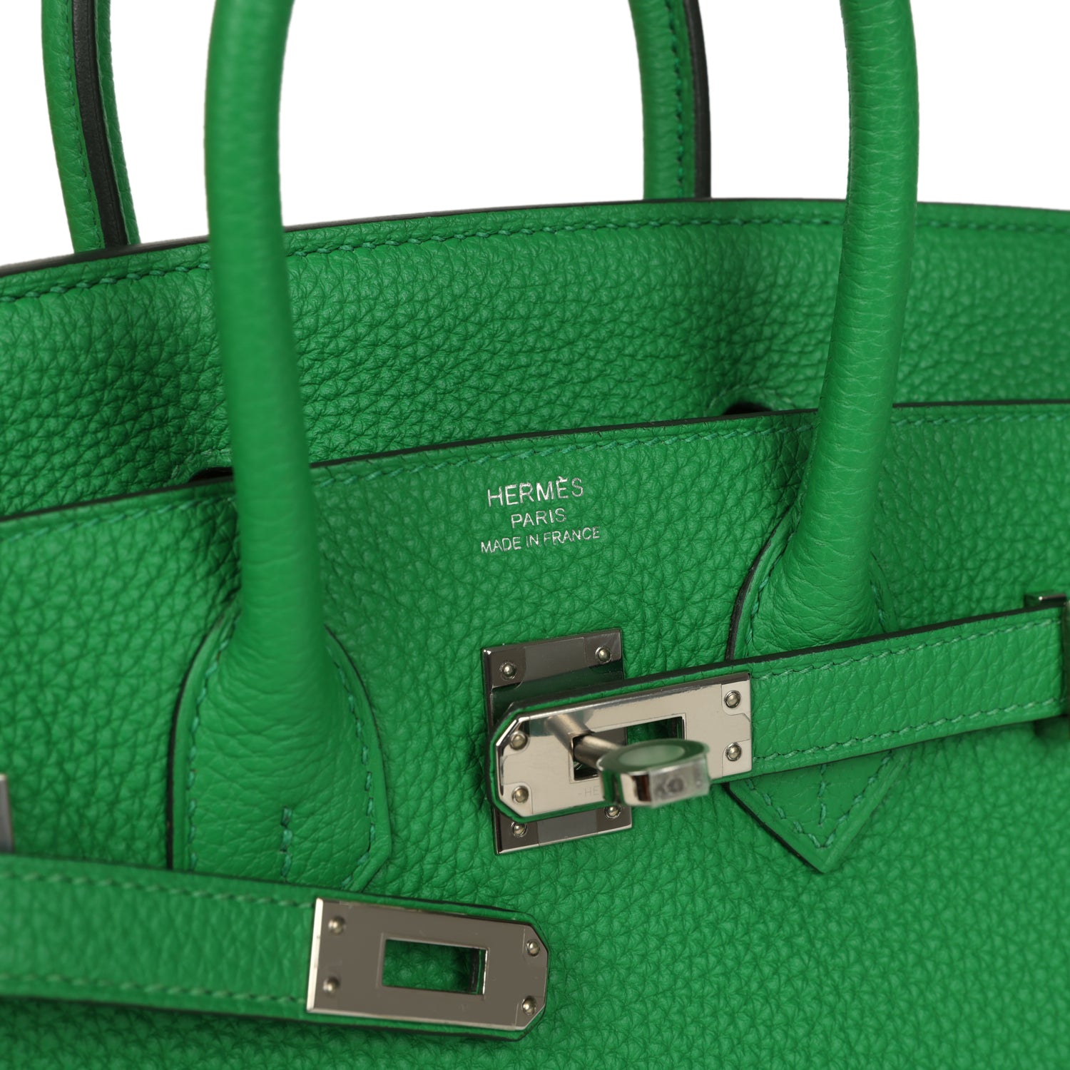 Hermes Birkin 25 Bambou Verso Togo Palladium Hardware