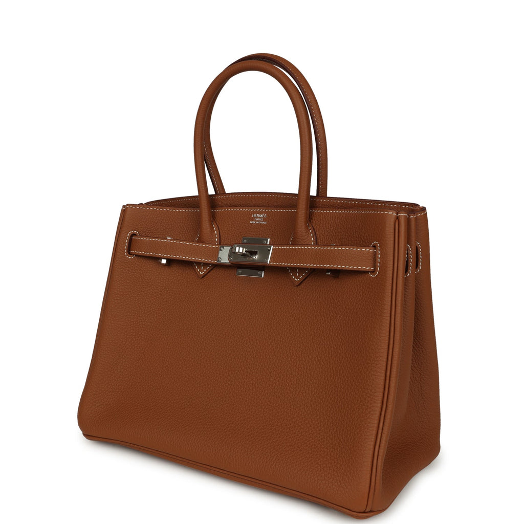 Hermes 3 en 1 Birkin 30 Gold Togo and Swift Palladium Hardware