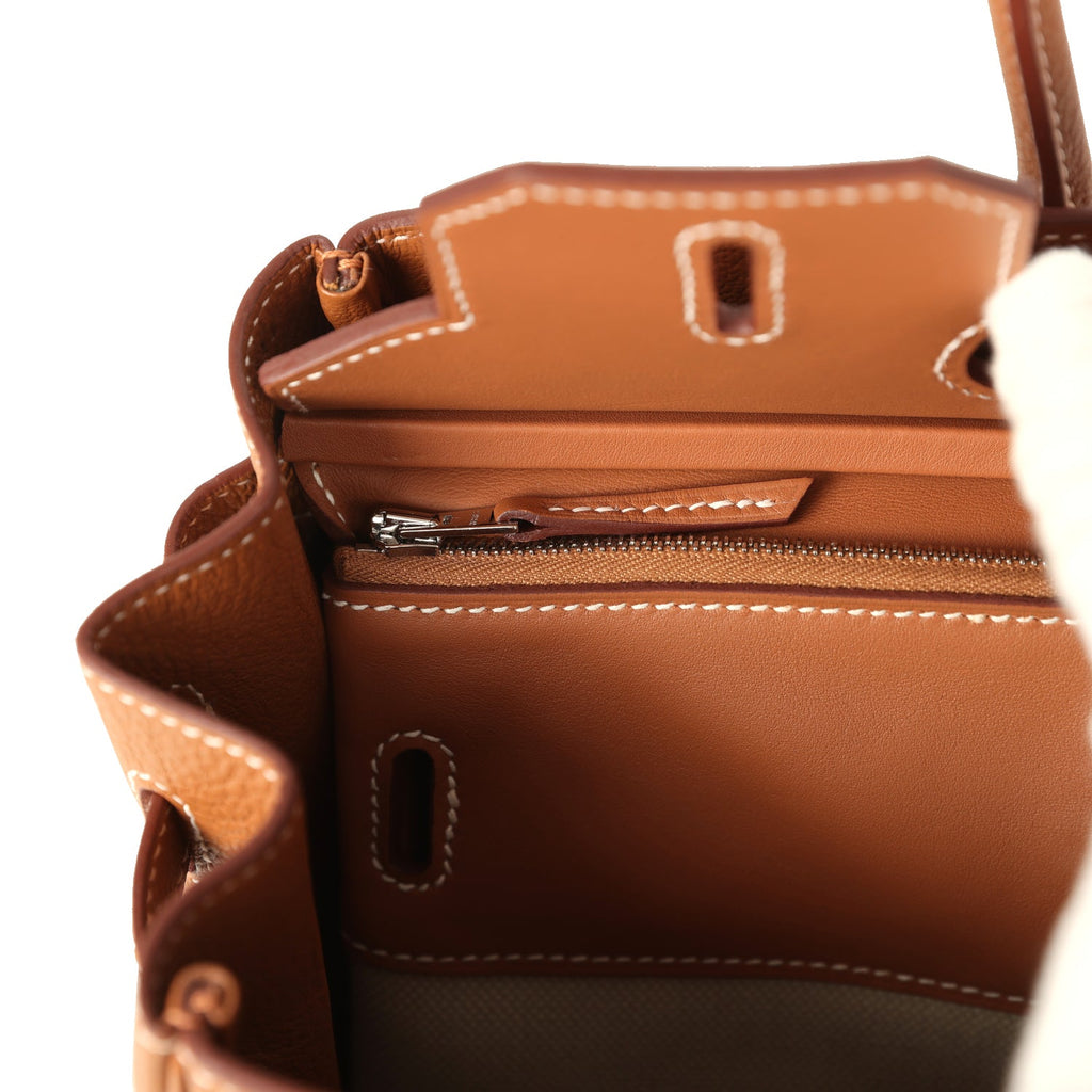 Hermes 3 en 1 Birkin 30 Gold Togo and Swift Palladium Hardware