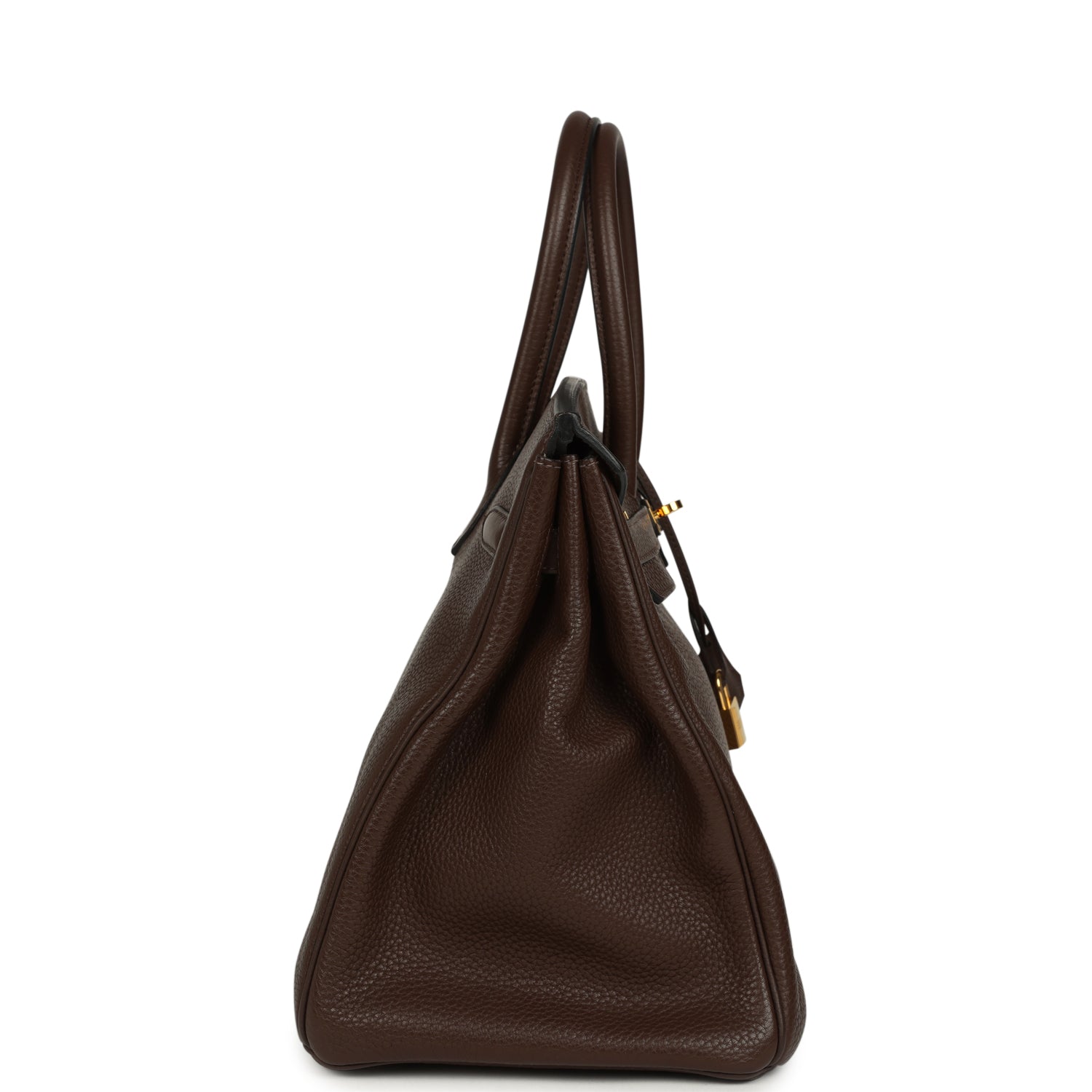 Hermes Birkin 35 Cacao Clemence Gold Hardware