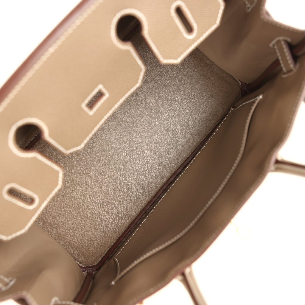 Hermes Birkin 30 Etoupe Epsom Gold Hardware