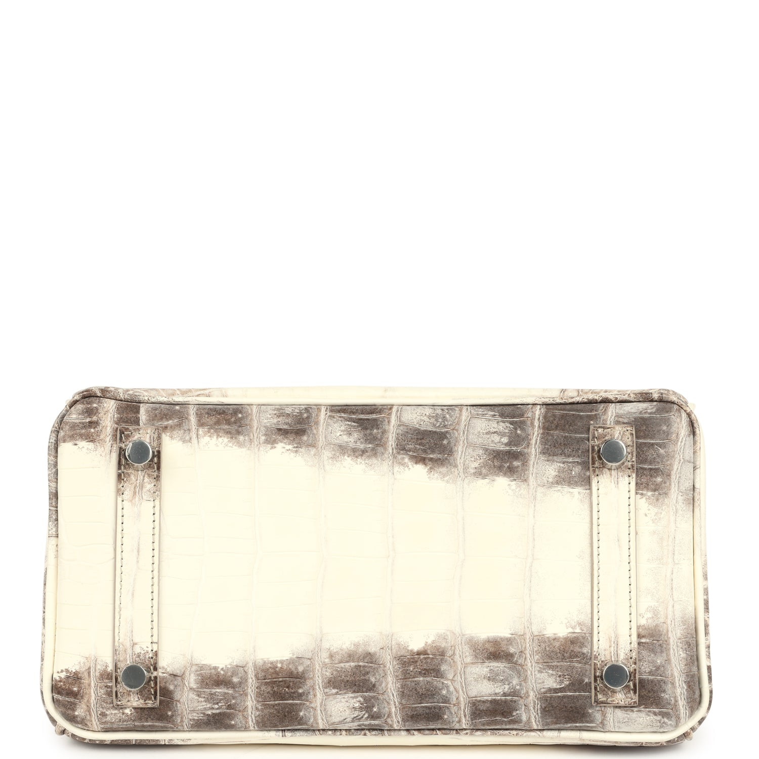 Hermes Birkin 25 Himalaya Niloticus Crocodile Palladium Hardware