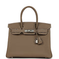 Hermes Birkin 30 Etoupe Togo Palladium Hardware